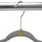 Simplify Kids Velvet Hangers in Light Grey, 25PK 3224-LGREY - alternate 3